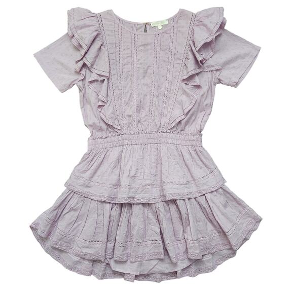 LoveShackFancy Natasha Dress Wisteria Size Large - Picture 1 of 8